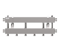 Модульный коллектор MKSS-150-3x25 (до 150 кВт, 2 магистр. подкл. G 1½″, 3 контура G 1″ вверх или вниз)